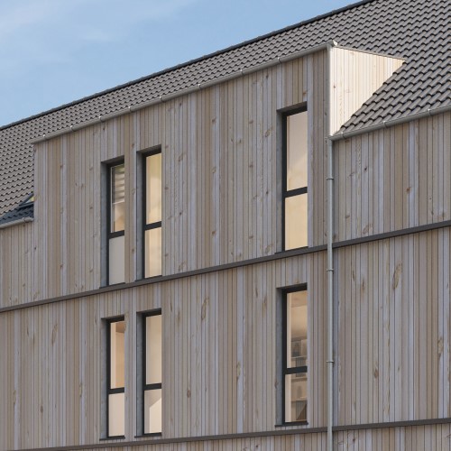 Holzfassade